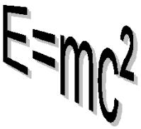 [E=mc^2]